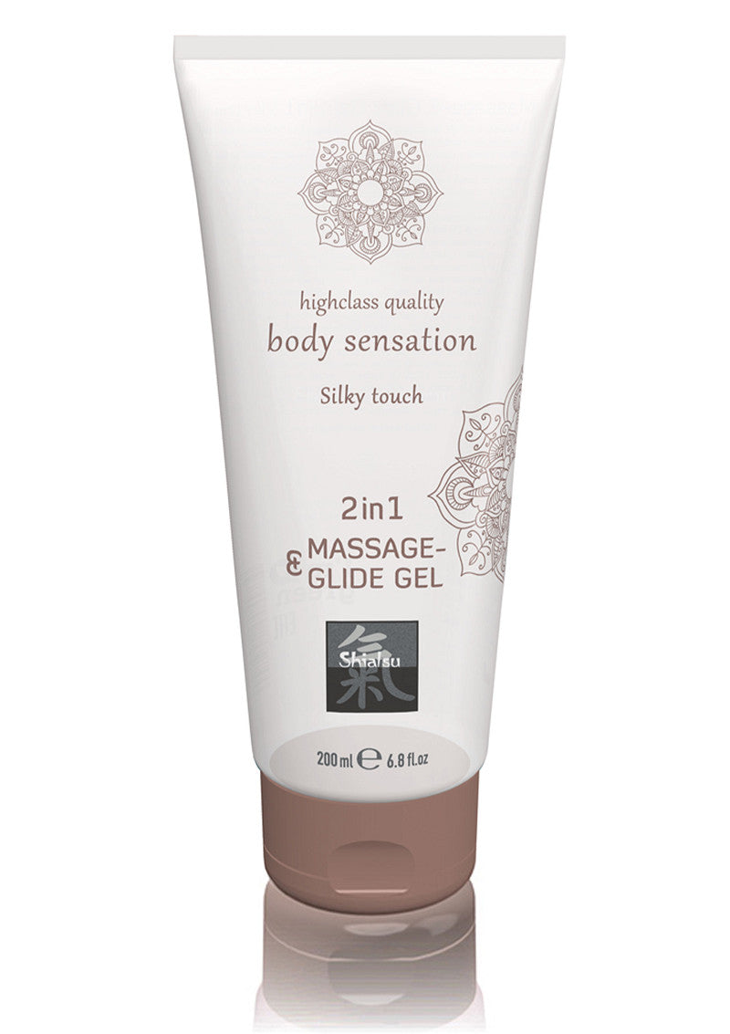HOT Shiatsu 2-in-1 Massage & Glid Gel