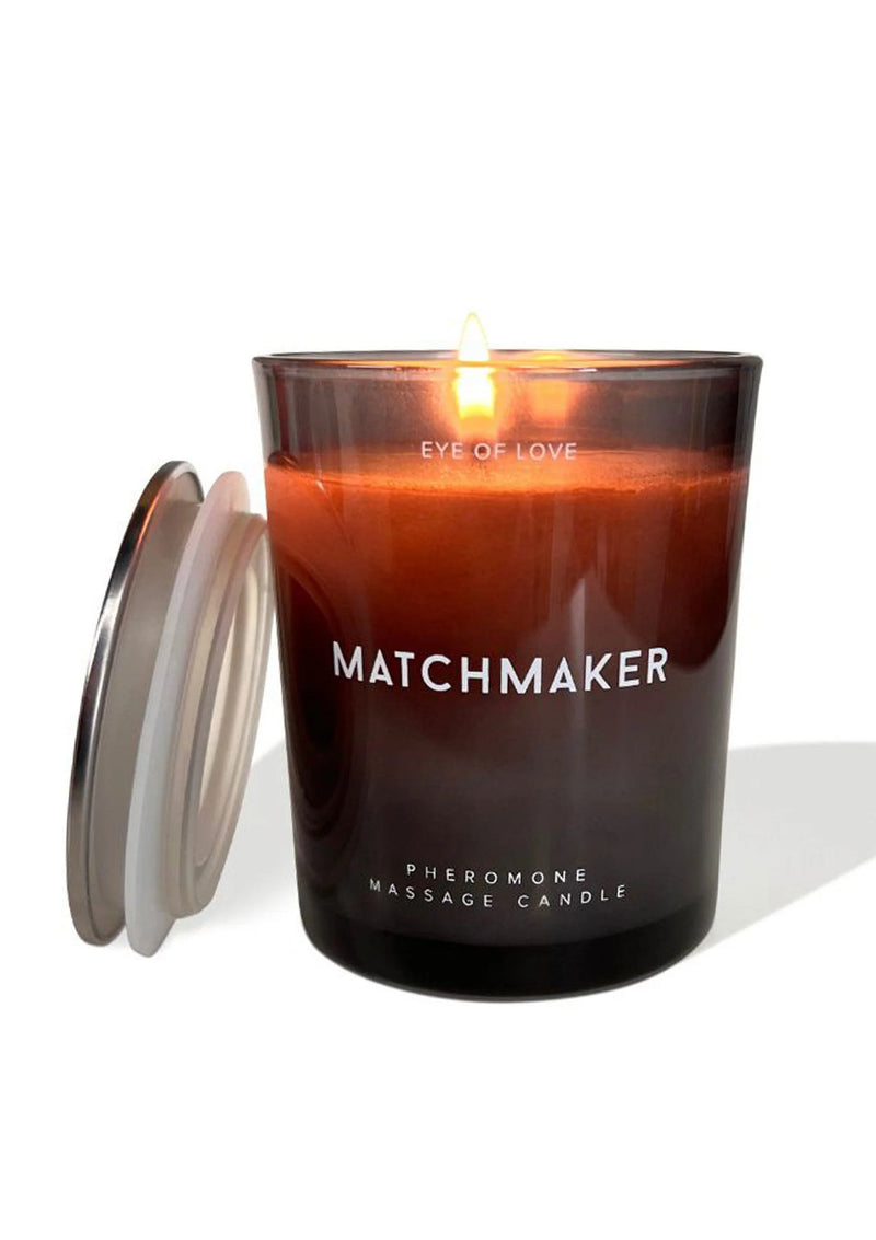 Eye Of Love - Matchmaker Pheromone Massage Candle Black