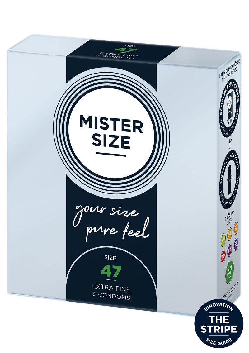 Mister Size strl 47 kondomer 3 st