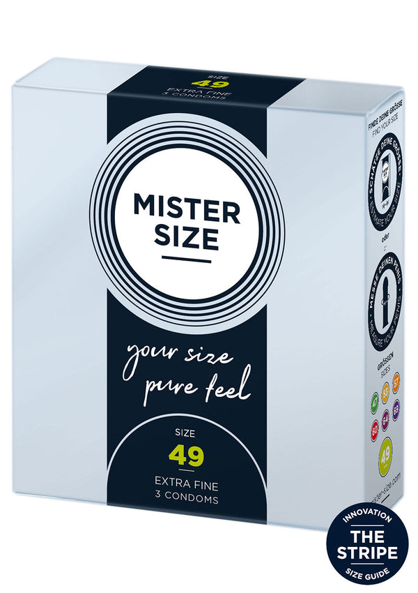 Mister Size strl 49 kondomer 3 st