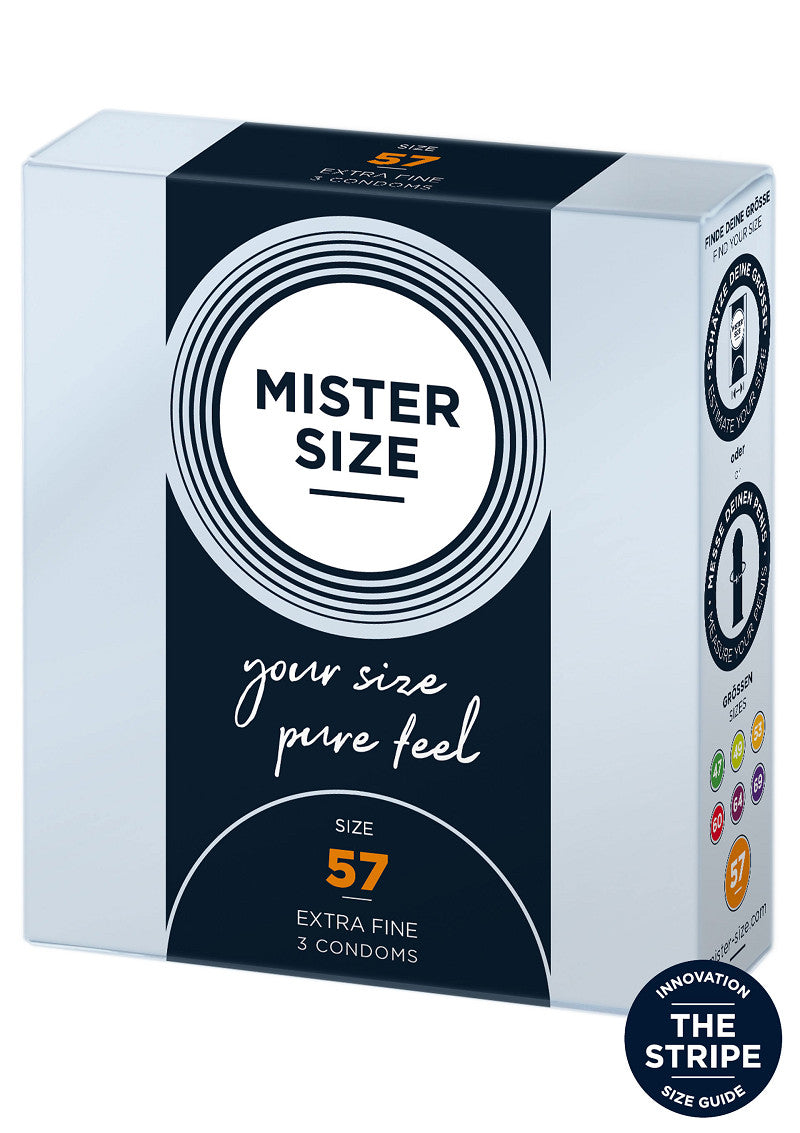 Mister Size strl 57 kondomer 3 st