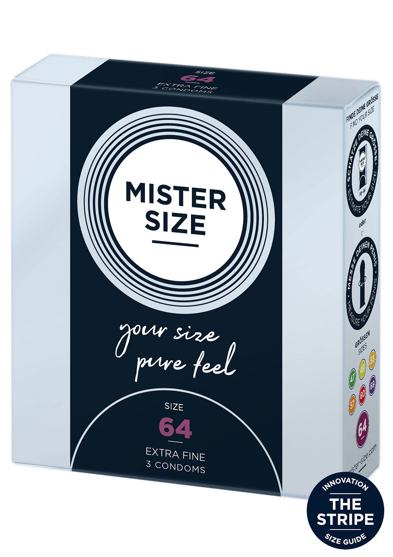 Mister Size strl 64 kondomer 3 st