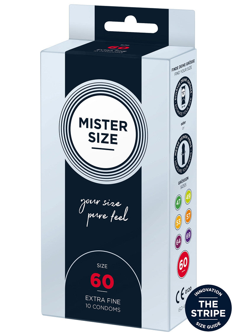 Mister Size strl 60 kondomer 10 st